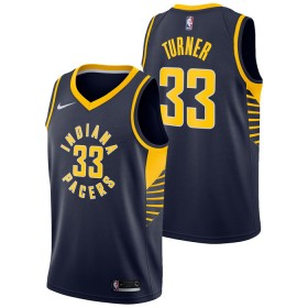 NBA Indiana Pacers Trikot Myles Turner 33 Nike 2022-23 Icon Edition Navy Swingman - Herren